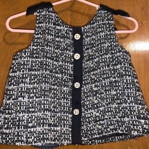 Janie & Jack toddler girl 2 piece set.